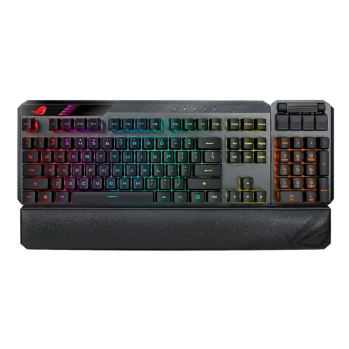 Asus ROG Claymore II Vezeték Nélküli Optomechanikus RGB Magyar kiosztású Gamer Billentyűzet