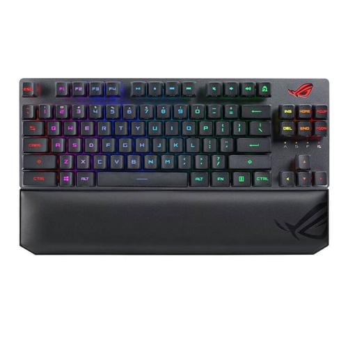 Asus ROG Strix Scope RX TKL Deluxe X807 Vezeték Nélküli Mechanikus RGB Magyar kiosztású Gamer Billentyűzet