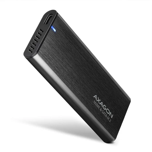 Axagon (EEM2-SB2) SuperSpeed USB-C 3.2 - NVMe M.2 Fekete ház