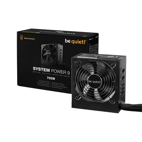 Be Quiet! System Power 9 700W CM 80+ Bronze Fél moduláris (BN303) Tápegység