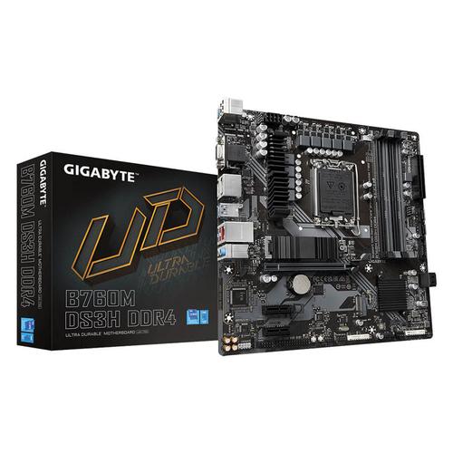 Gigabyte B760M DS3H DDR4 Intel LGA1700 mATX Alaplap