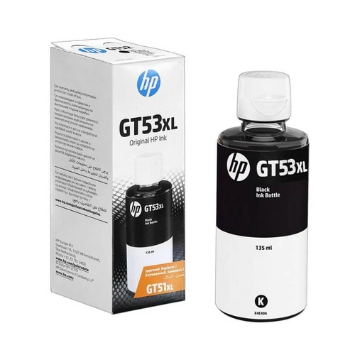 HP GT53 XL 135ml fekete tintapalack