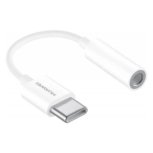 Huawei CM20 Type-C - 3,5mm Jack átalakító kábel, Fehér