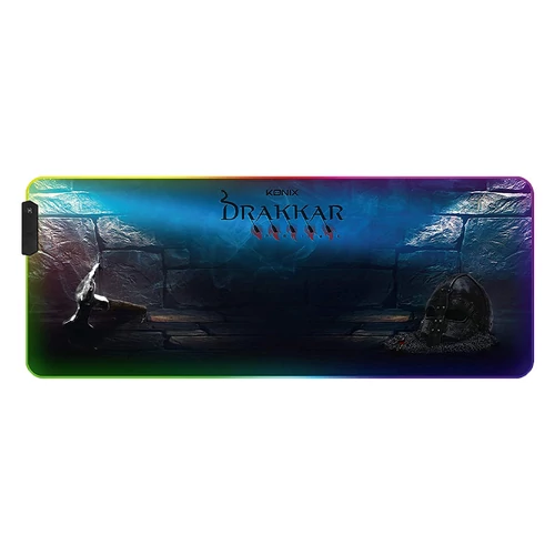Konix Drakkar Hetland Prime RGB Egérpad - XL