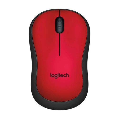 Logitech M220 Silent Vezeték Nélküli Egér Piros