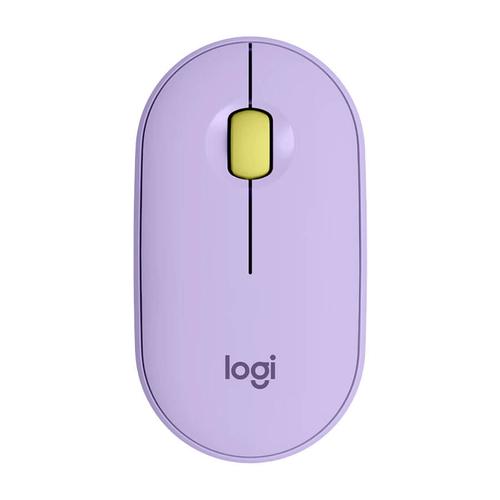Logitech M350 Pebble Vezeték Nélküli Egér Lila