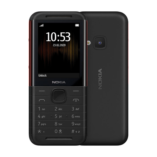 Nokia 5310 2,4&quot; Dual SIM Fekete-Piros Kártyafüggetlen Mobiltelefon