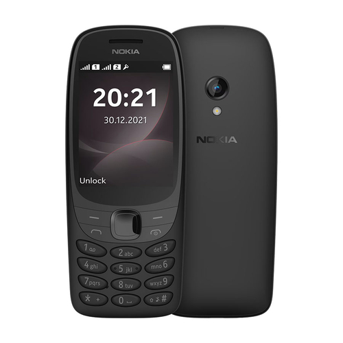 Nokia 6310 TA-1400 Dual SIM Fekete Kártyafüggetlen Mobiltelefon