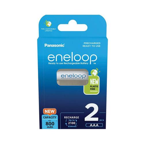 Panasonic Eneloop AAA 2db 800 mAh Akkumulátor Elem