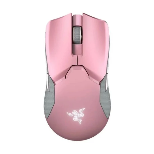 Razer Viper Ultimate Quartz Vezeték nélküli Gamer Egér Töltődokkolóval Rózsaszín