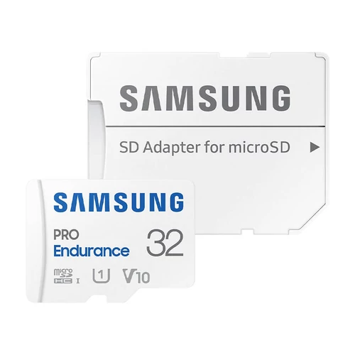 Samsung Pro Endurance microSD 32GB Memóriakártya Adapterrel
