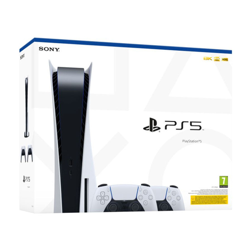 Sony Playstation 5 (PS5) Disc Edition 825GB + 2db DualSense, Játékkonzol