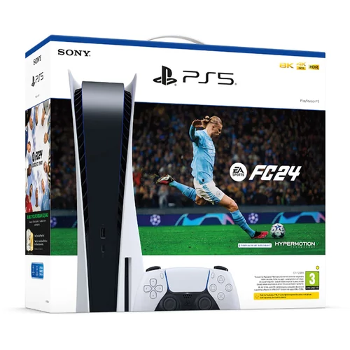Sony Playstation 5 (PS5) Disc Edition 825GB EA Sports FC 24 Bundle Játékkonzol csomag