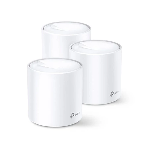 TP-Link Deco X20 (3-pack) AX1800 Egész Otthont Lefedő Mesh Wi-Fi 6 Rendszer Fehér