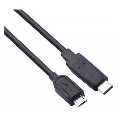 VCOM (CU-407) USB 3.1 Type-C - Micro USB 1m Fekete Kábel
