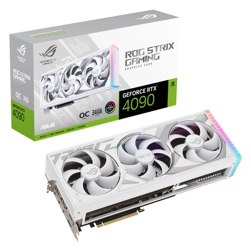 Asus GeForce RTX 4090 24GB GDDR6 (ROGSTRIXRTX4090O24GWHI) Videokártya