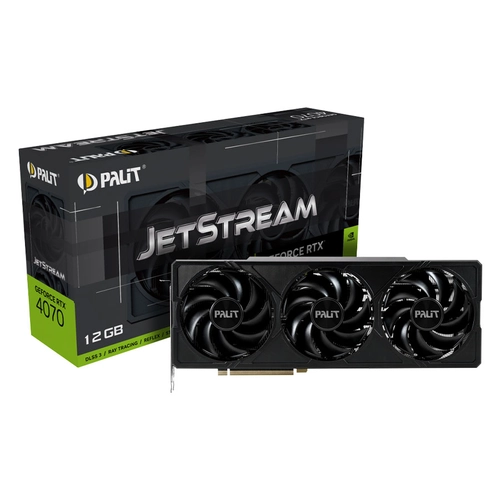 Palit GeForce RTX 4070 JetStream 12GB GDDR6X (NED4070019K9-1047J) Videokártya