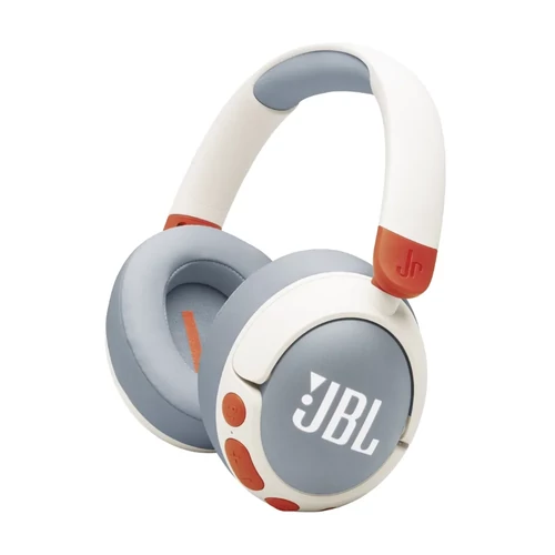 JBL JR470 NC Vezeték Nélküli Zajszűrős Gyerek Fejhallgató Fehér