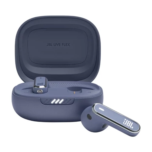JBL Live Flex Zajszűrős True Wireless fülhallgató, kék