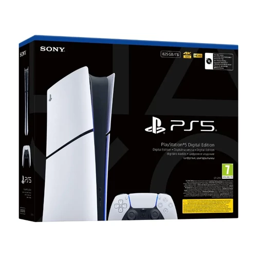 Sony Playstation 5 (PS5) Slim Digital edition 825GB Játékkonzol