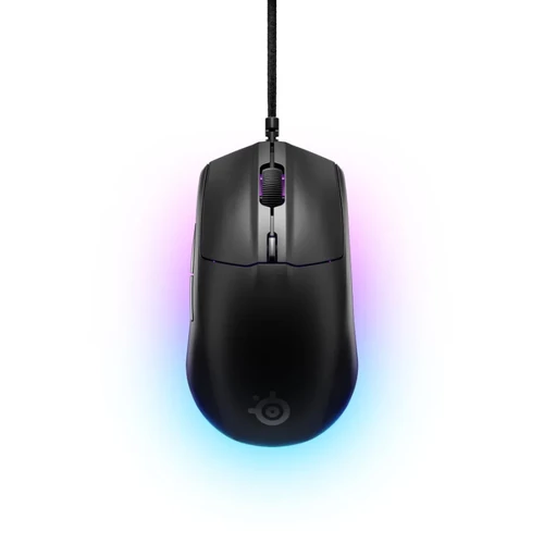 Steelseries Rival 3 vezetékes fekete gamer egér