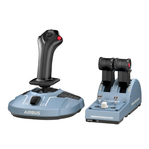 Thrustmaster 2960842 TCA Officer Pack Airbus Edition joystick és throttle – PC / Flight Simulator vezérlő