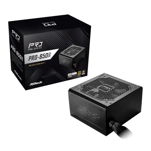 ASRock PRO-850G 850W 80 PLUS GOLD tápegység