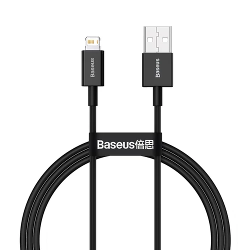 Baseus CALYS-A02 USB-A Lightning kábel 1m 2.4A fekete