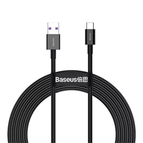 Baseus Superior USB-A Type-C 66W adatkábel 2m fekete