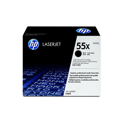 HP CE255X Fekete Nagykapacitású Toner Eredeti