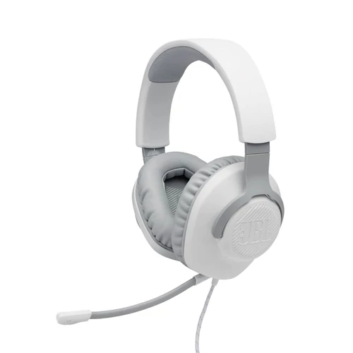 JBL Quantum 100 Gamer fejhallgató fehér