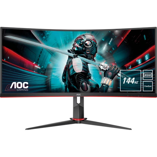 AOC 34" CU34G2X/BK - WLED VA