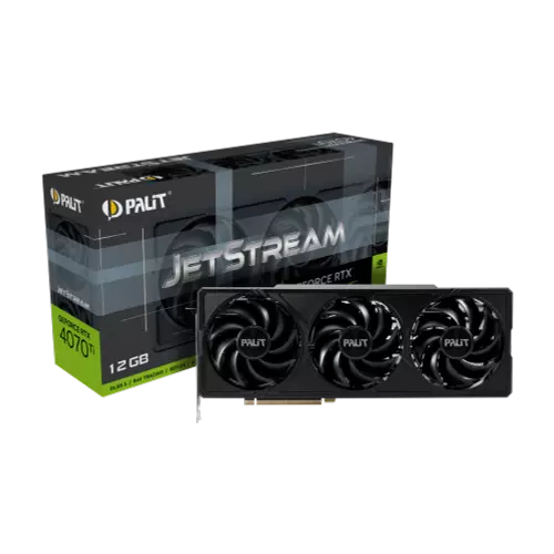 Palit GeForce RTX 4070 Ti JetStream 12GB GDDR6X (NED407T019K9-1043J) Videokártya