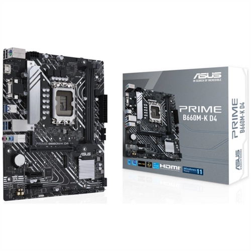 Asus Prime B660M-K D4 Intel LGA1700 microATX Alaplap