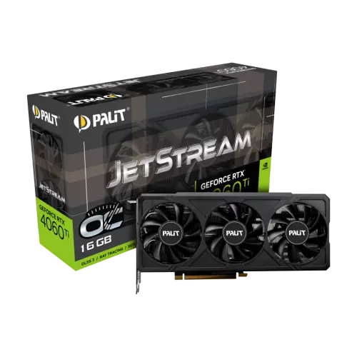 Palit GeForce RTX 4060 Ti JetStream OC 16GB GDDR6 (NE6406TU19T1-1061J) Videokártya