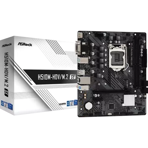 ASRock H510M-HDV/M.2 SE Intel LGA1200 microATX Alaplap