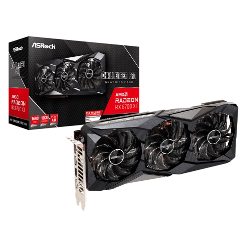 ASRock Radeon RX 6700 XT Challenger Pro 12GB (RX6700XTCLP12G) Videokártya