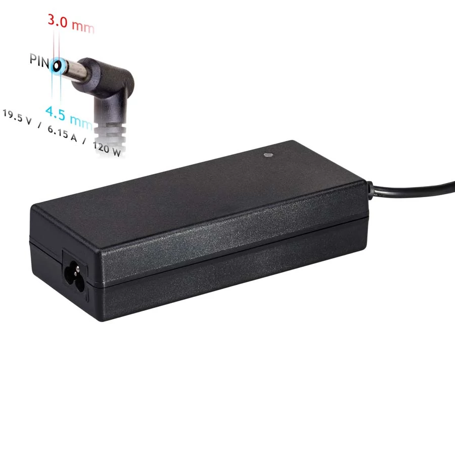 Akyga AK-ND-45 19.5V / 6.15A 120W 4.5 x 3.0 mm + pin
 Laptop Tápegység