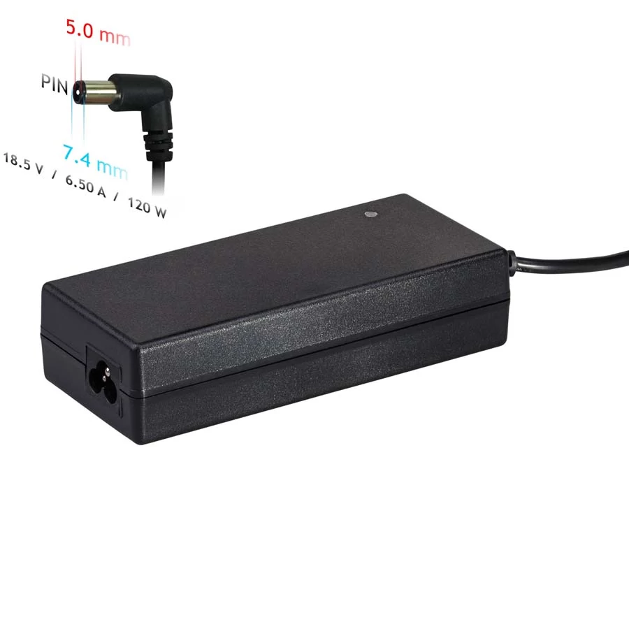 Akyga AK-ND-46 18.5V / 6.5A 120W 7.4 x 5.0 mm + pin
 Laptop Tápegység