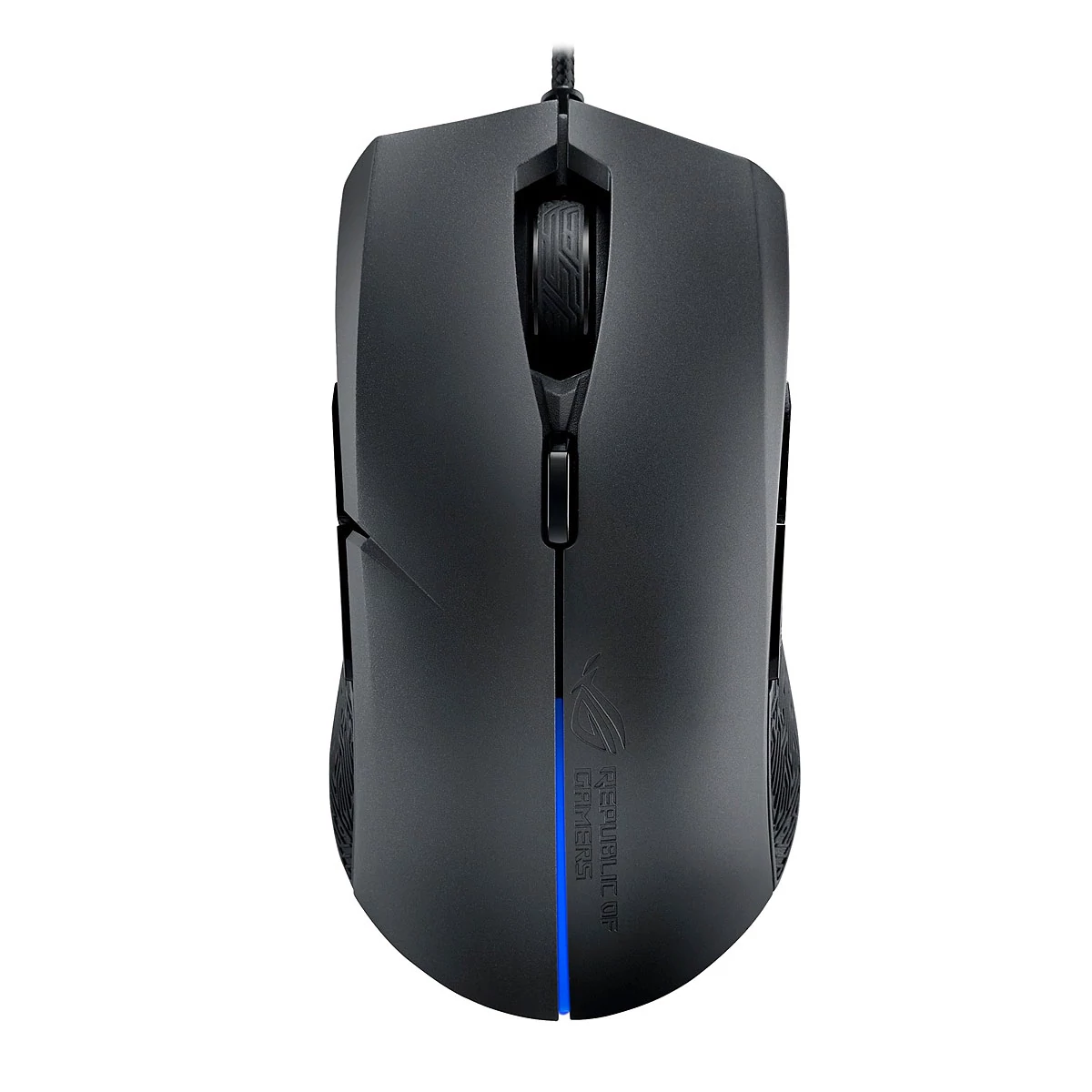 Asus ROG Stryx Evolve Gamer Egér Fekete