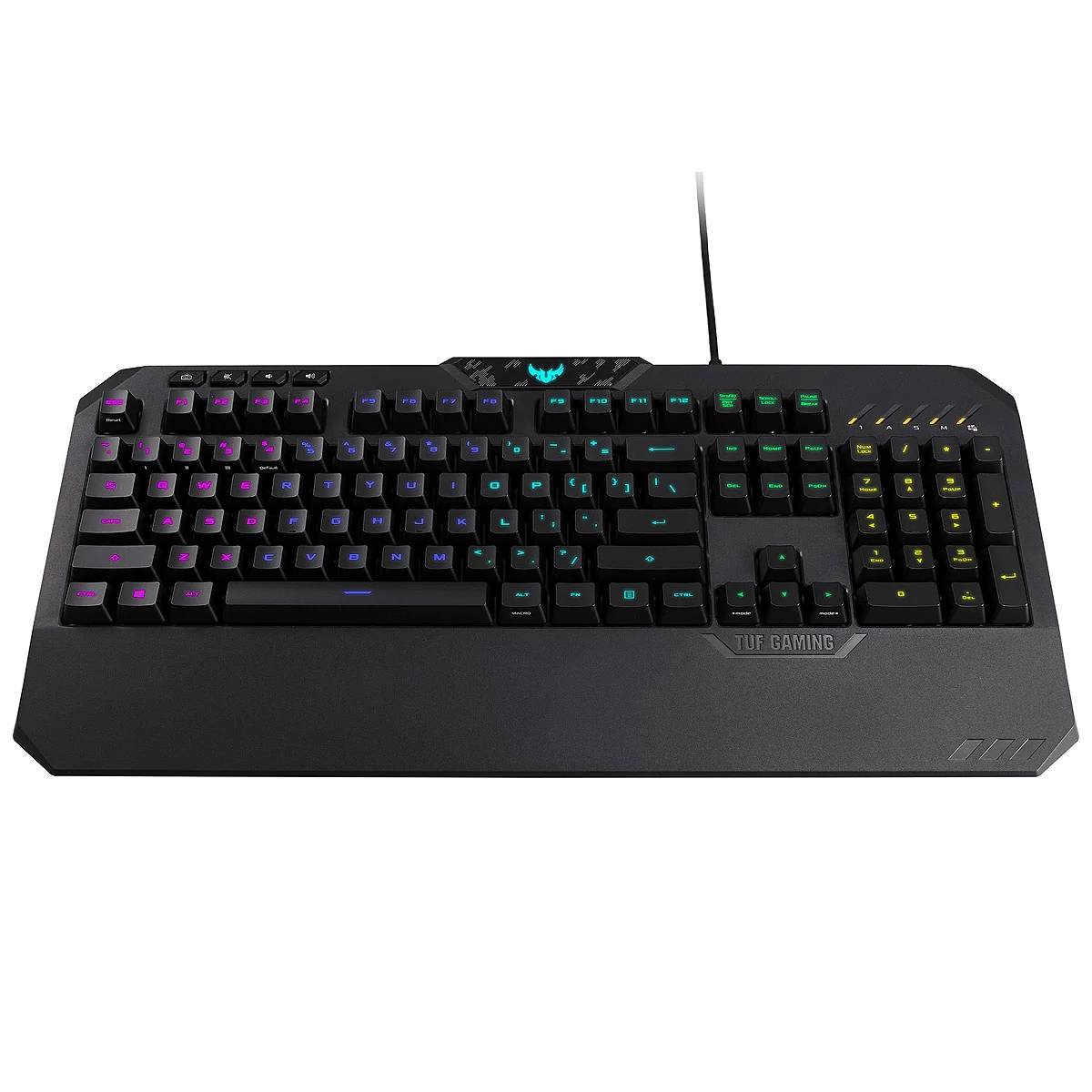Asus TUF Gaming K5 Mechanikus Billentyűzet HUN Fekete