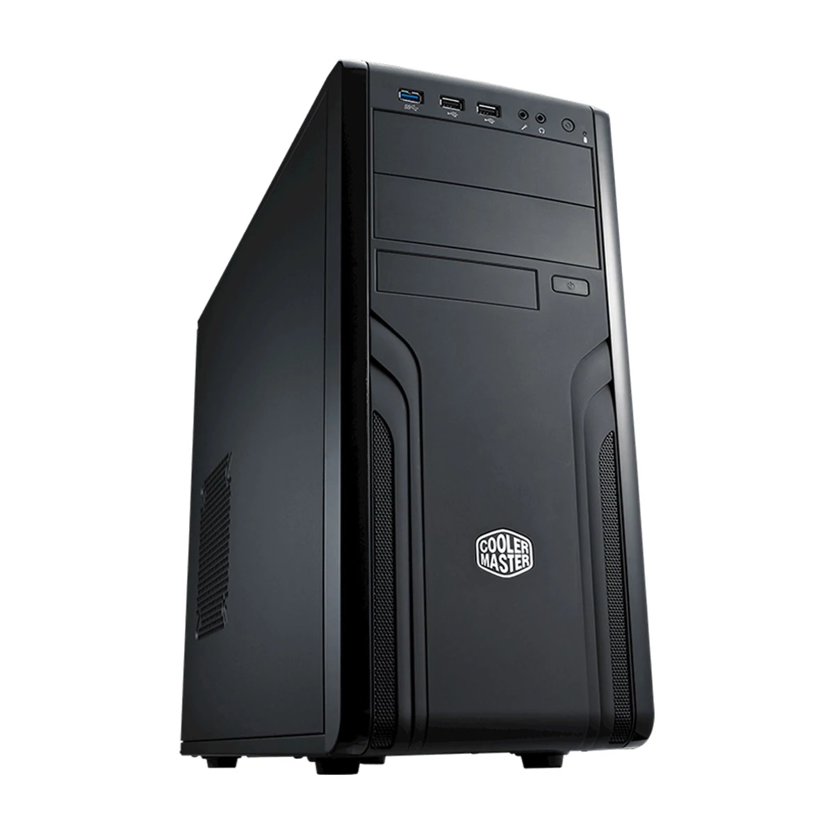 Cooler Master Force 500 Fekete ATX (FOR-500-KKN1) Számítógép ház