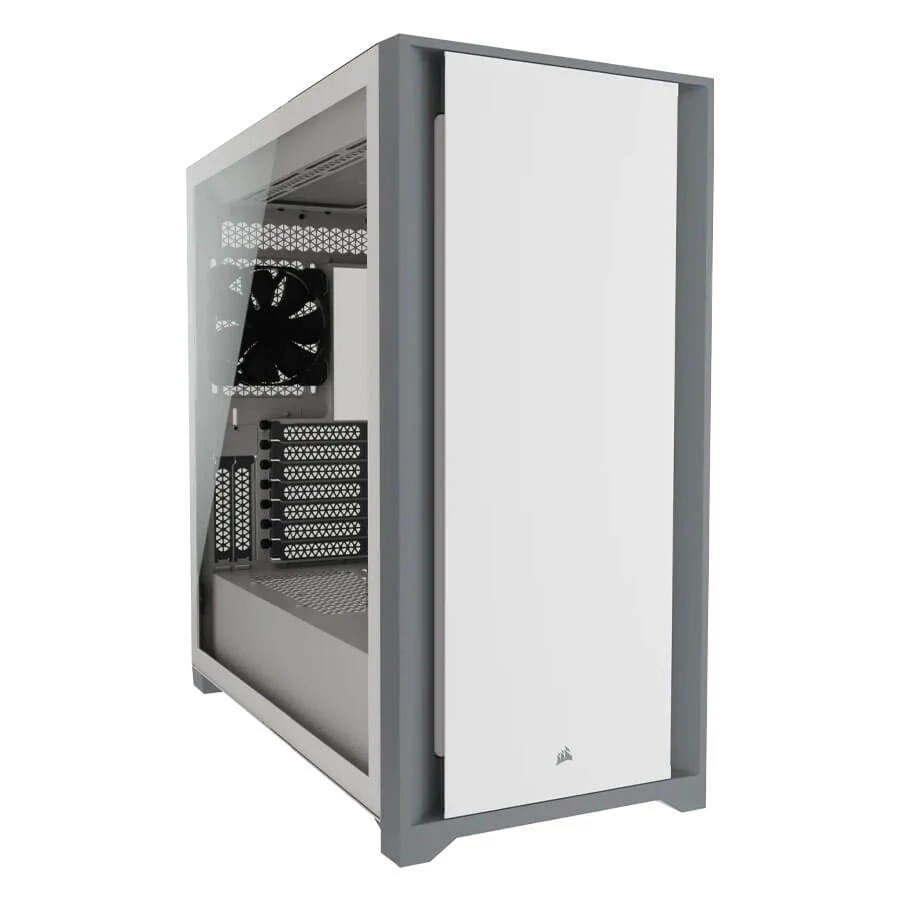 Corsair 5000D Fehér ATX (CC-9011209-WW) Számítógép ház