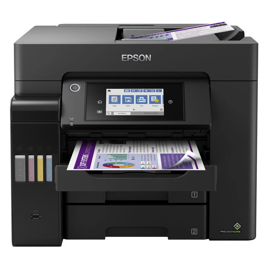 Epson Ecotank L6570 Wifi Multifunkciós Színes Tintasugaras Nyomtató