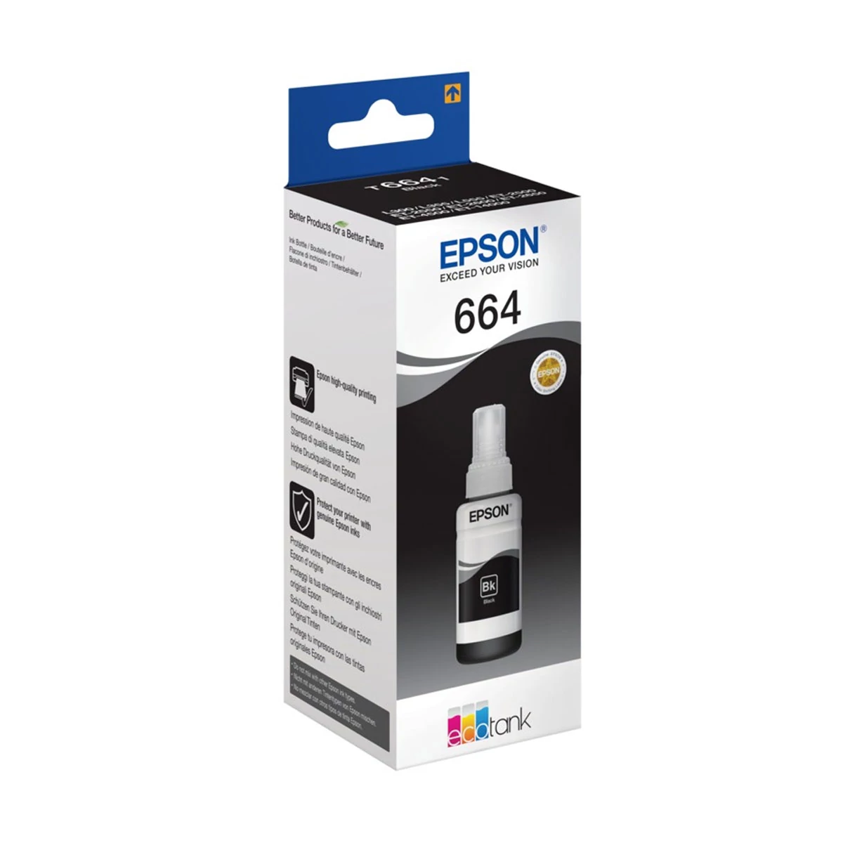Epson EcoTank T6641 70ml fekete tintapalack