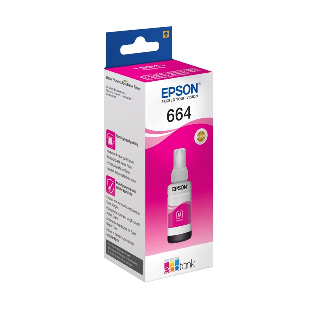 Epson EcoTank T6643 70ml magenta tintapalack