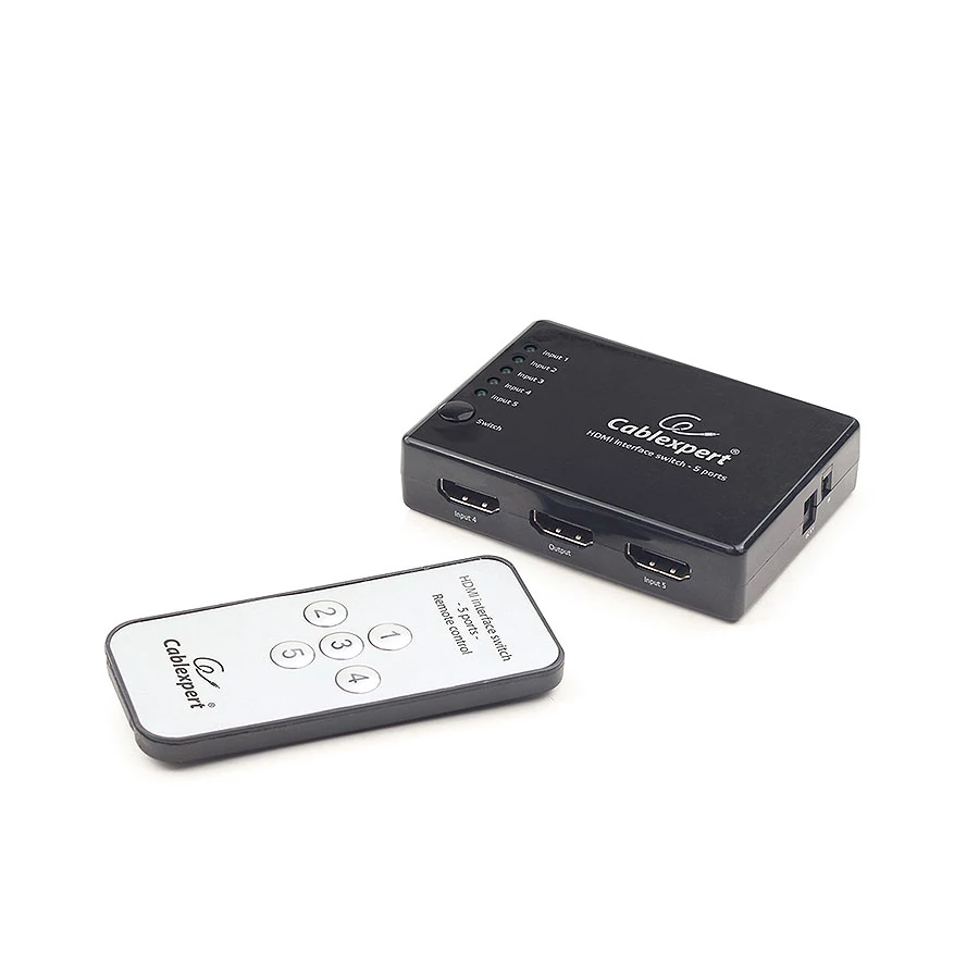 Cablexpert 5 portos Hdmi 4K Switch