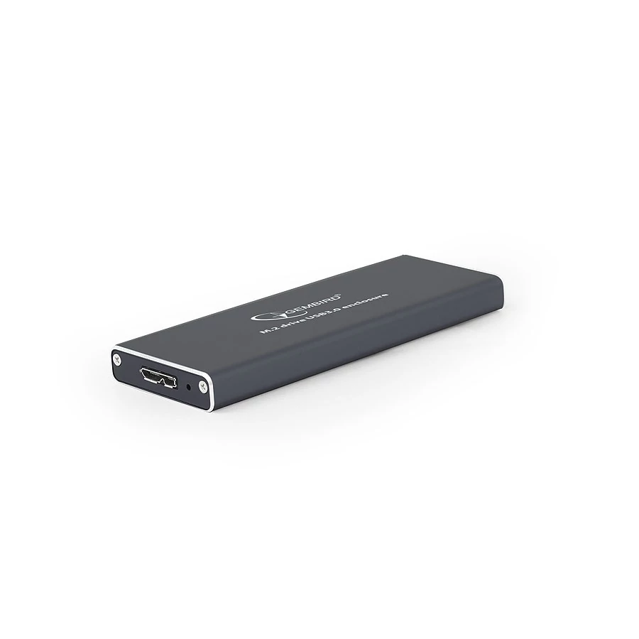 Gembird M.2 drive USB3.0 Enclosure Külső ház Fekete