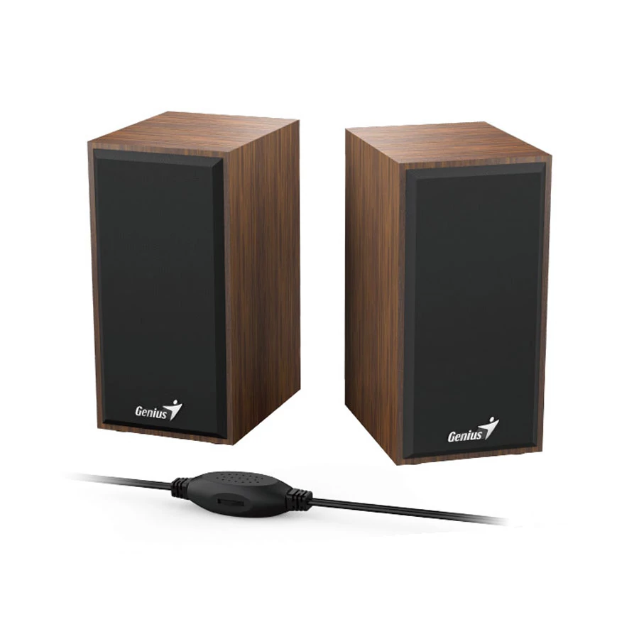 Genius SP-HF180 USB Fadobozos 2.0 Hangszóró Cseresznyefa