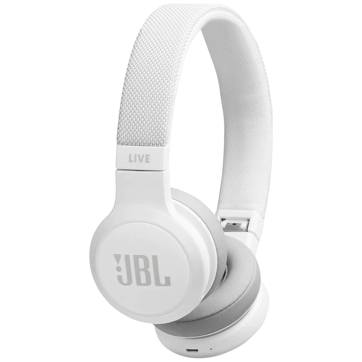 JBL Live 400 Bluetooth fejhallgató Fehér